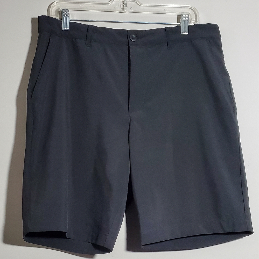 33 Joe Fresh Active Black Flat Front Shorts